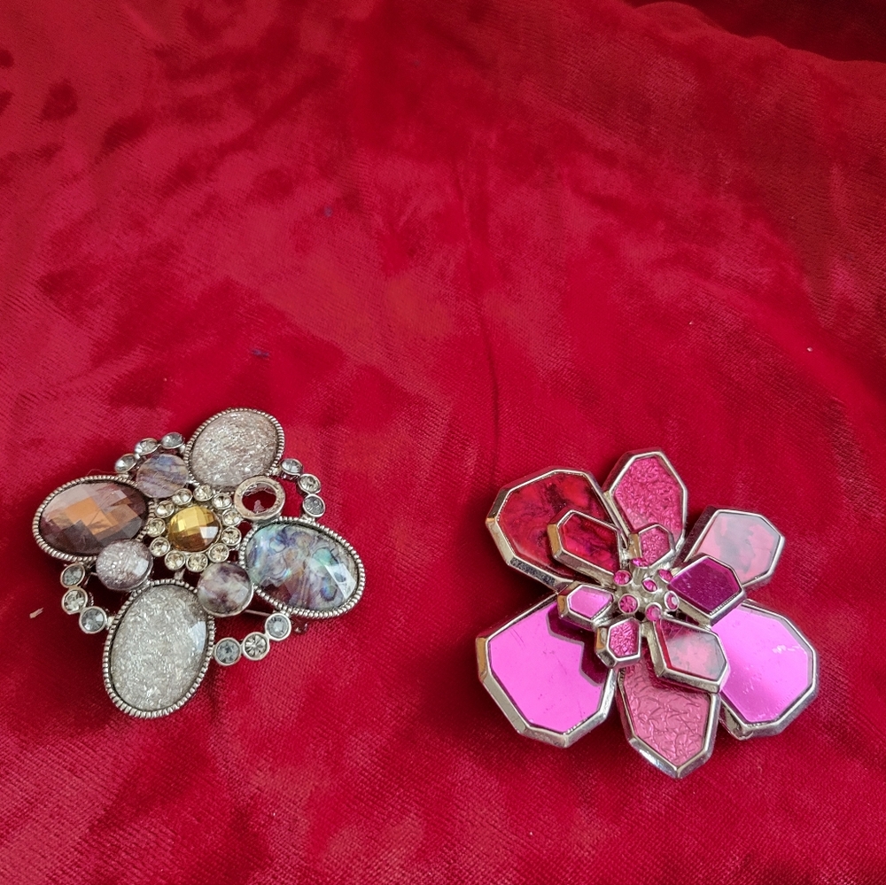 2 Lovely Brooches.